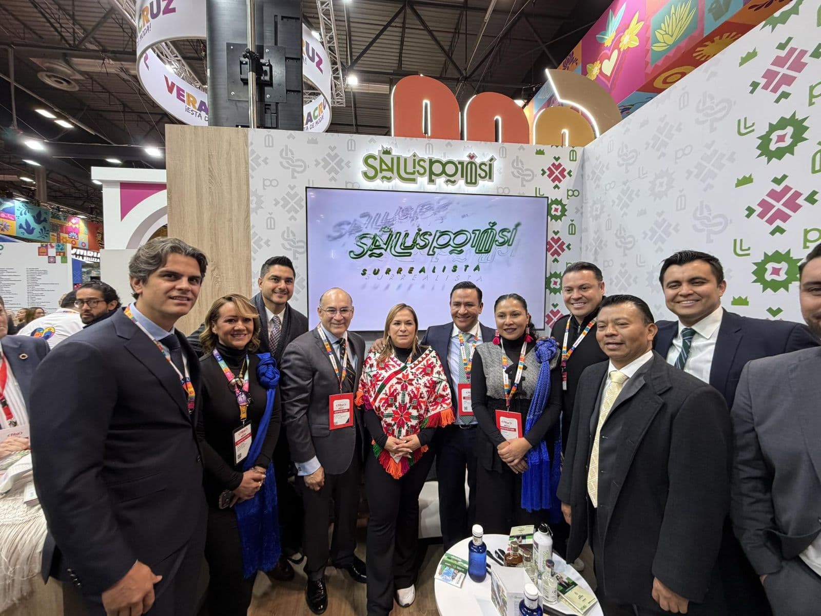 Suman esfuerzos Comitiva Potosina en la FITUR