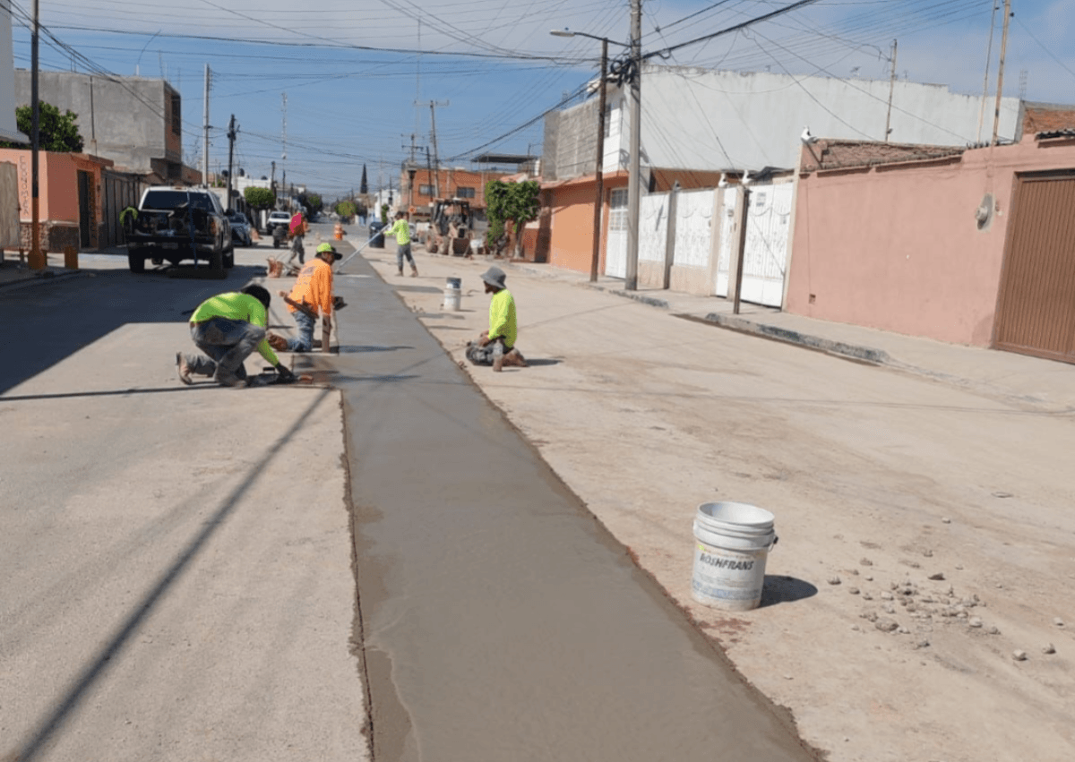 Concluye primera etapa de rehabilitación de Calle 2 en la Industrial Aviación