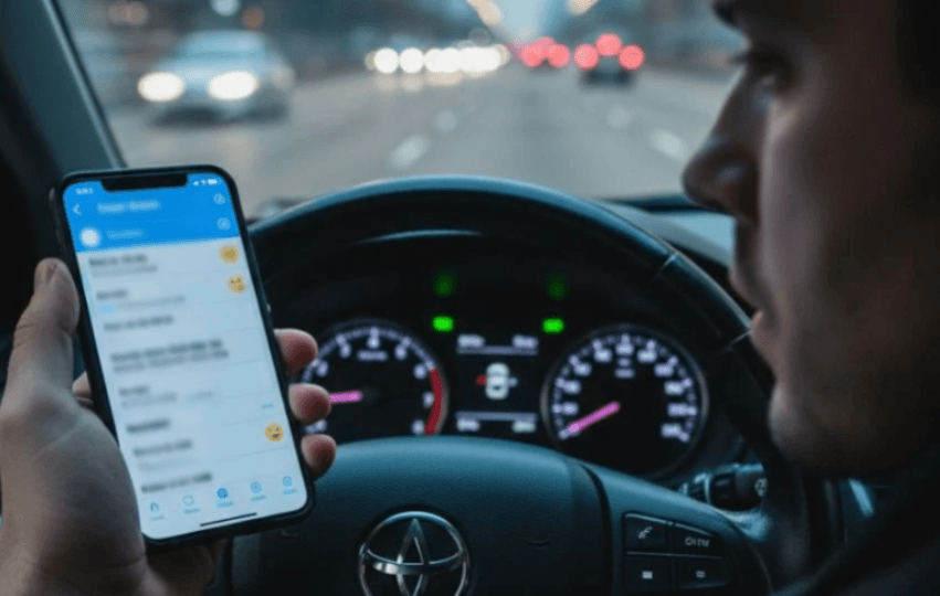 Uso del celular es una de las principales causas de accidentes viales