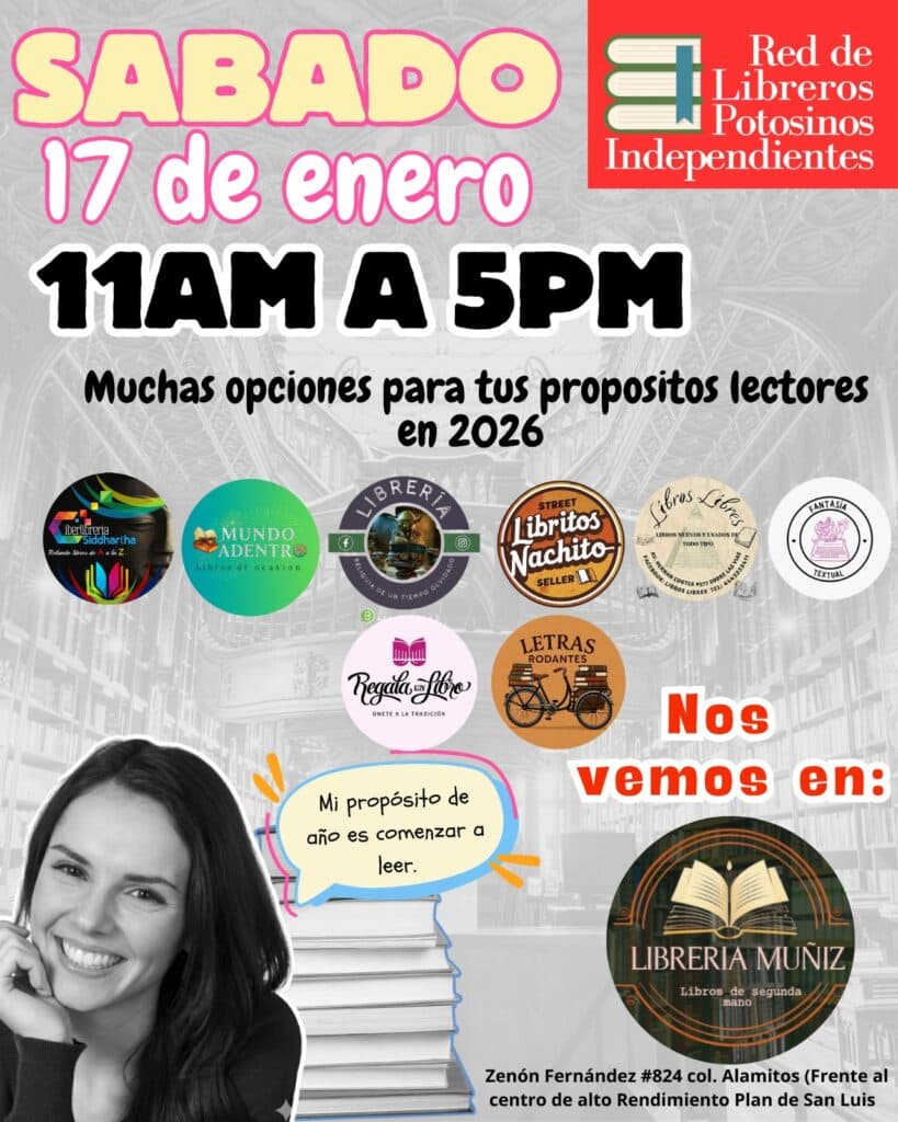 Nace Red de Libreros Potosinos