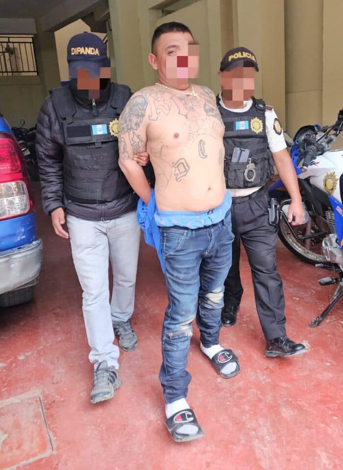 Capturan a 18 pandilleros en Guatemala por ataques a policías