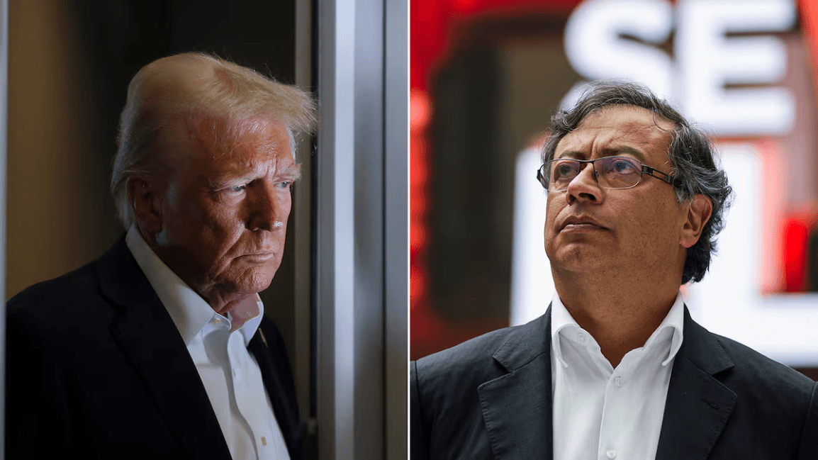 Anuncia Trump reunión con Gustavo Petro