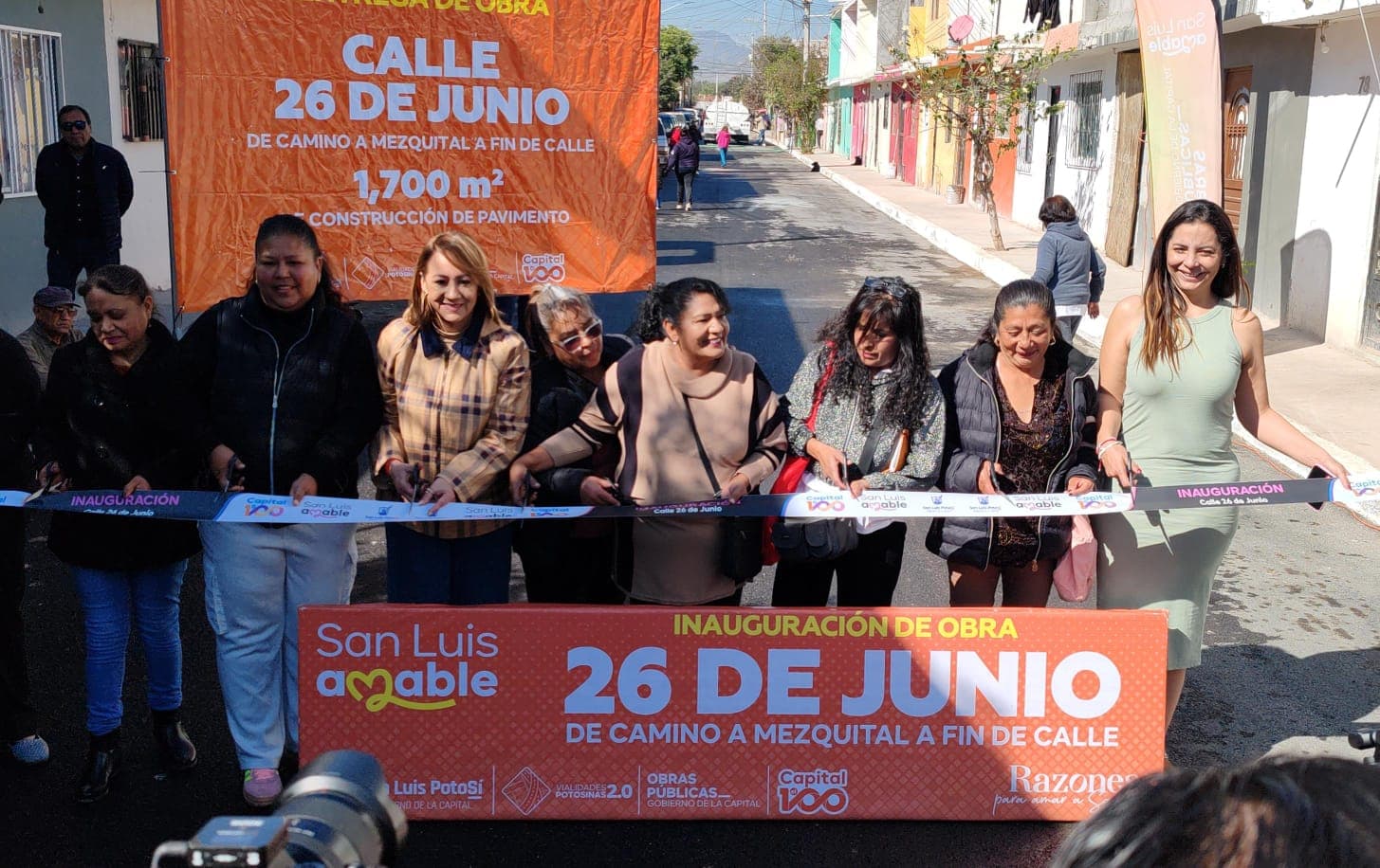 Entrega Ayuntamiento nueva vialidad en la colonia El Rosedal