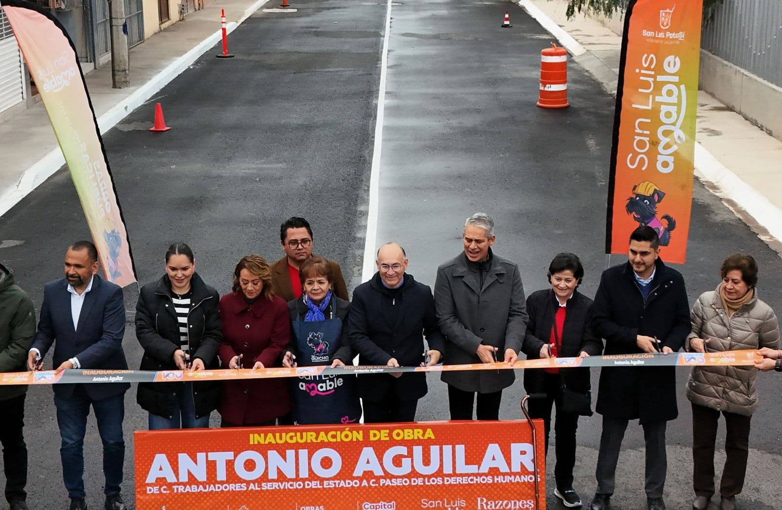 Entregan nuevo circuito vial en Morales tras décadas de rezago
