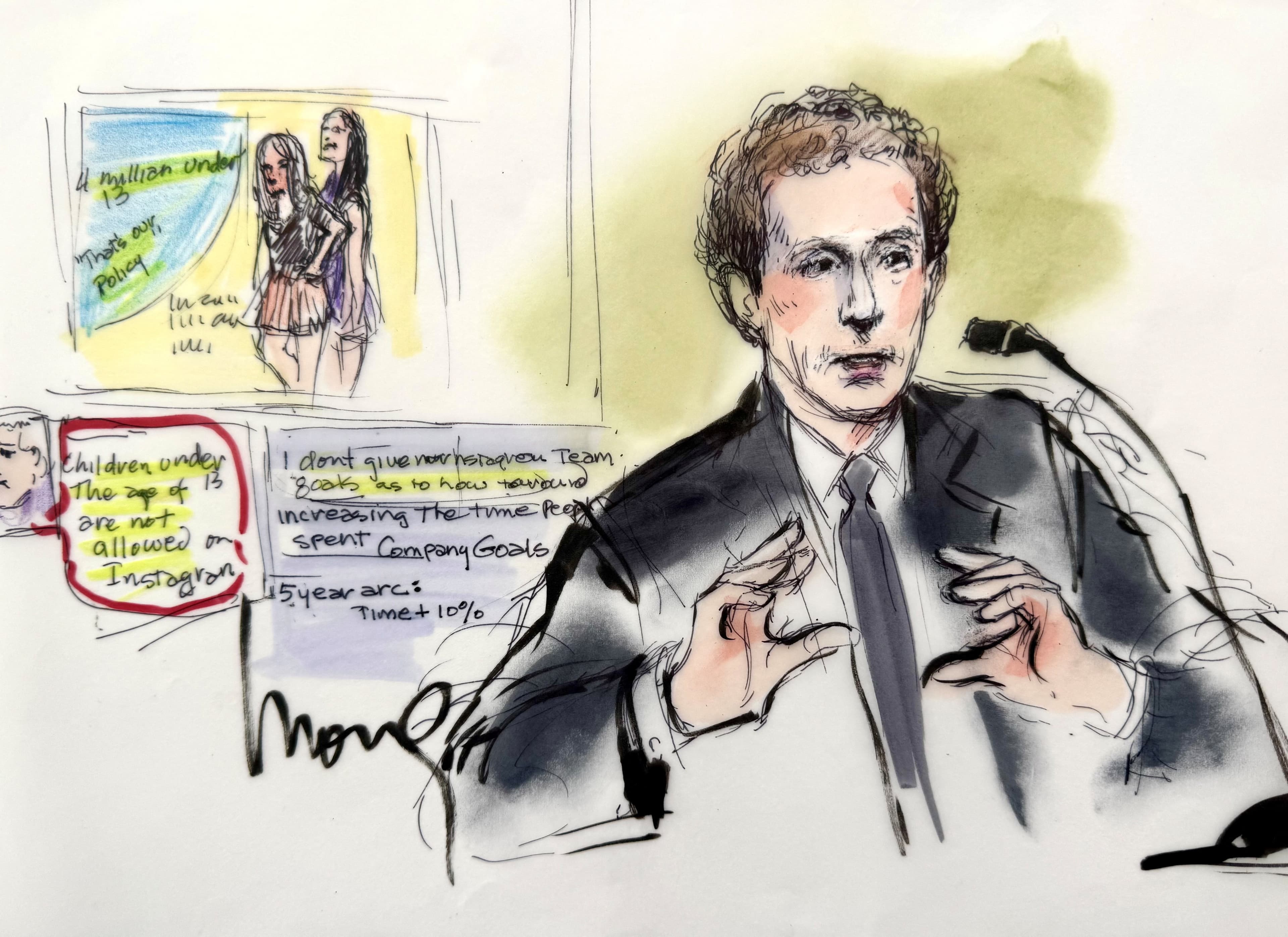Comparece Zuckerberg en juicio histórico por presunta adicción juvenil a redes sociales