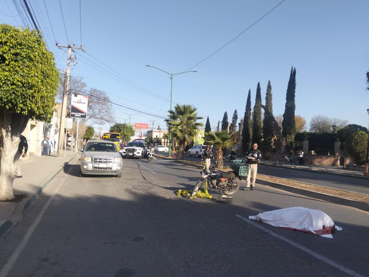 Atendió SSPC fallecimiento de una persona en Av. de la Paz