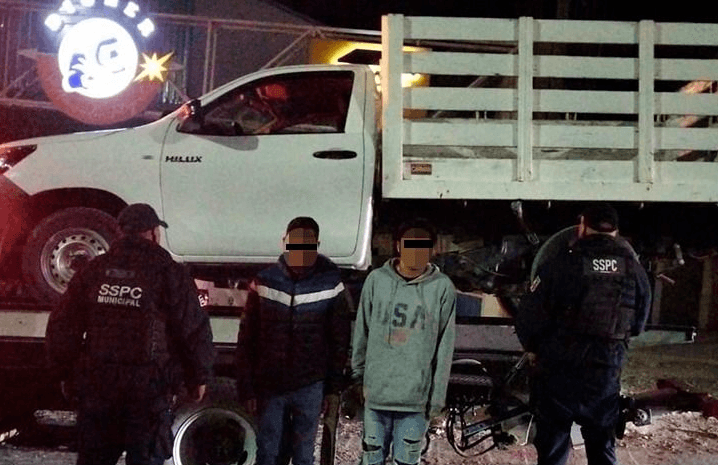 Localizan camioneta robada en menos de 24 horas