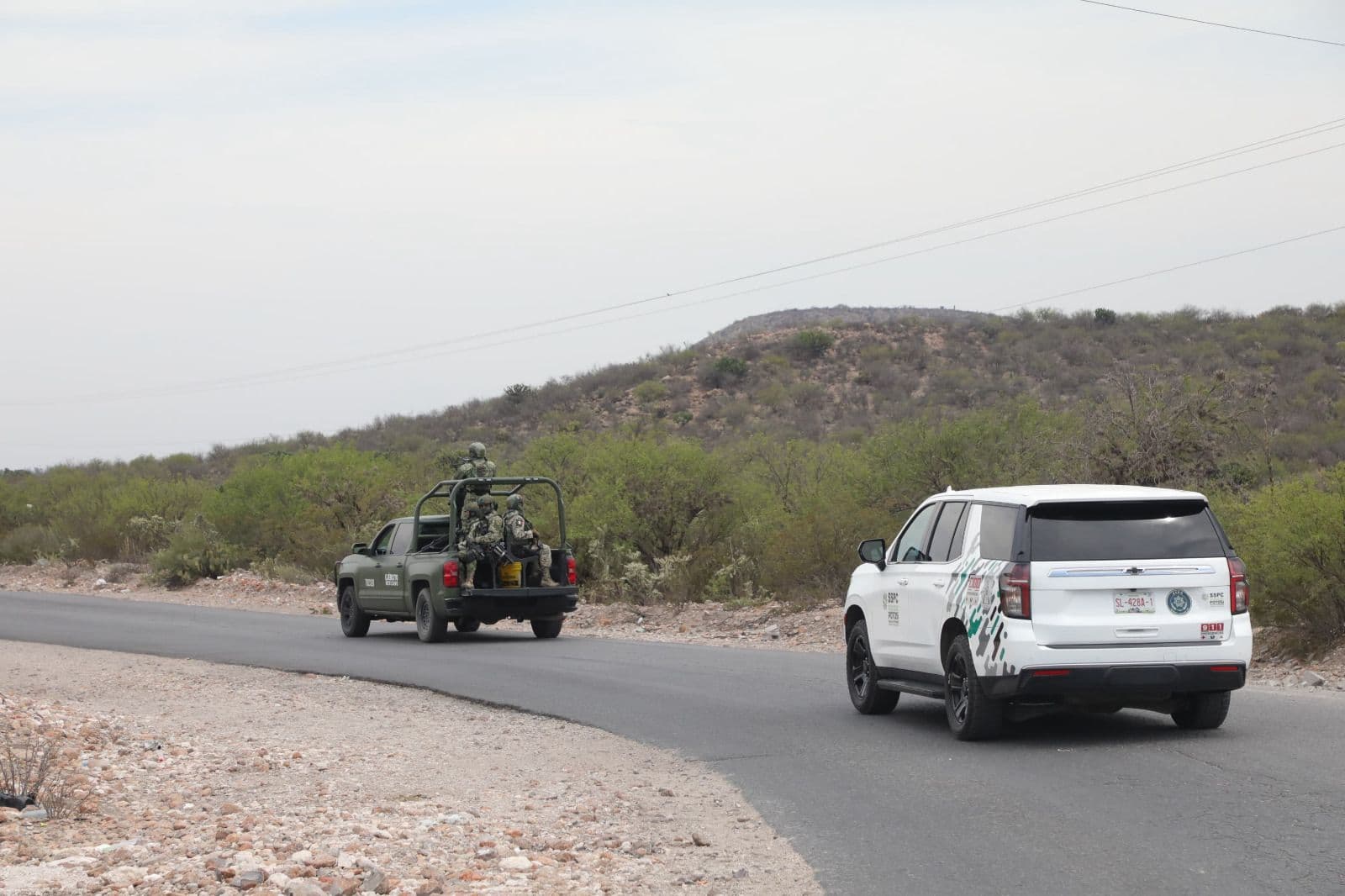 Capturan a policías estatales en activo con armas de alto poder en Tanquián