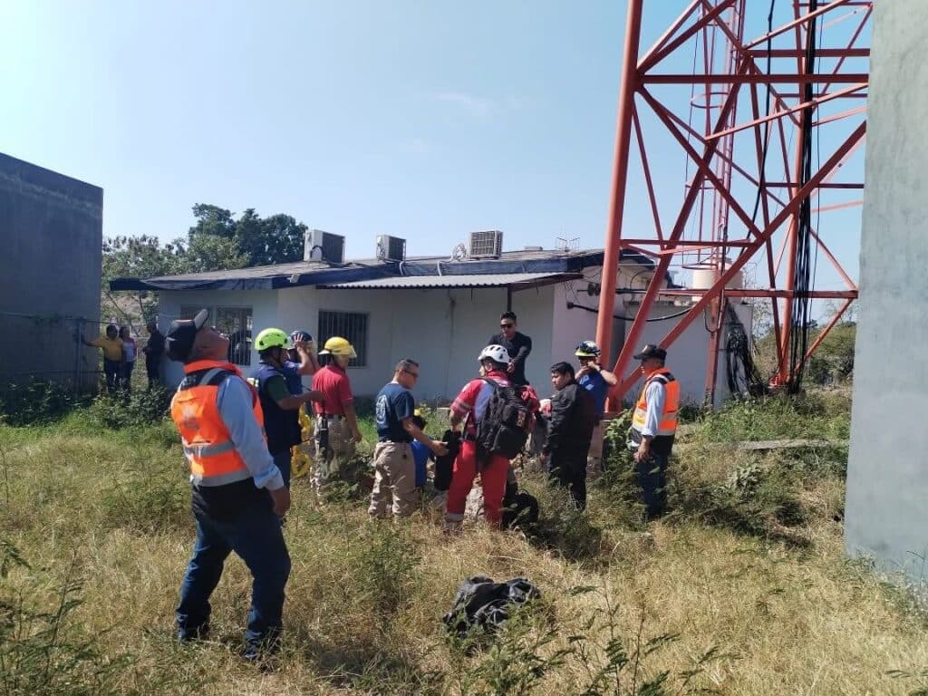 Hombre Mosca huasteco provoca movilización de cuerpos de seguridad
