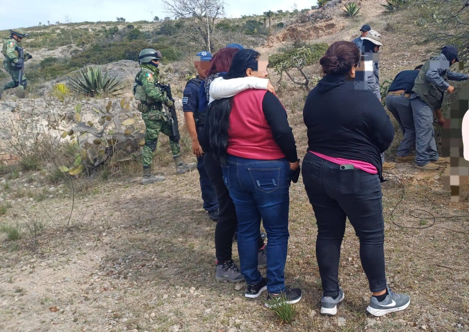 Denuncian exclusión en mesas de desaparición buscadoras de Cerritos