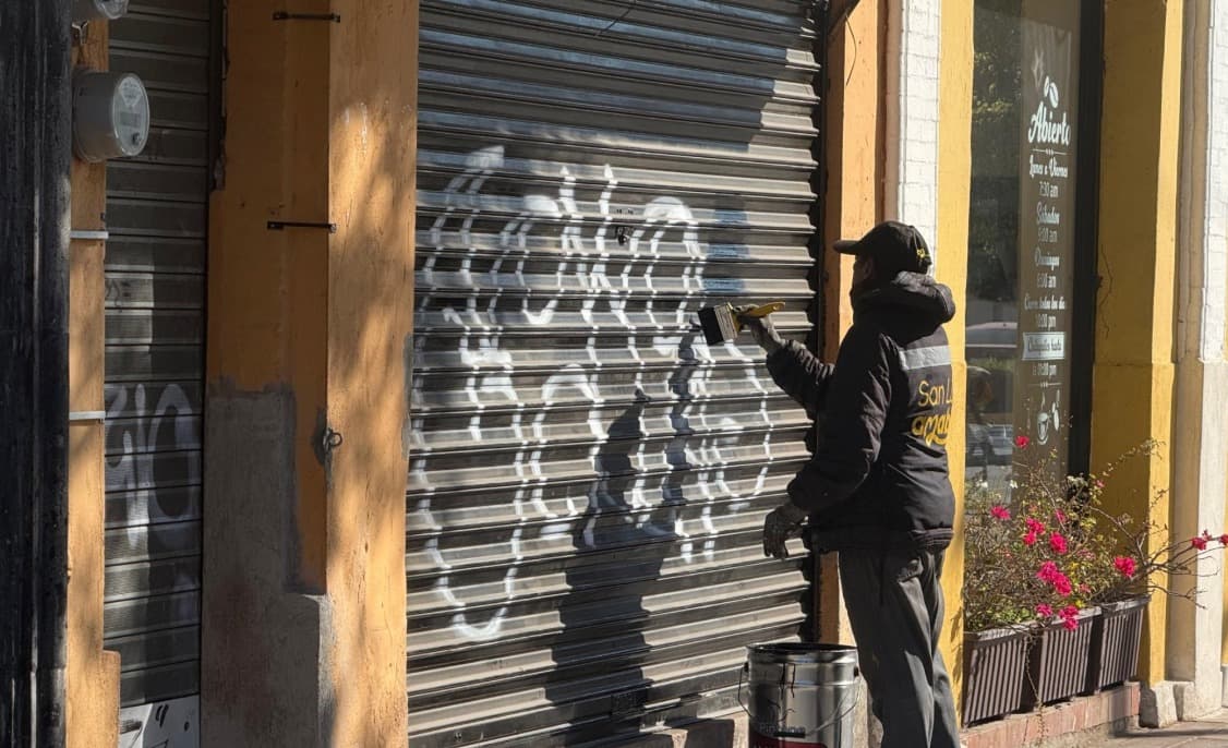 Intensifican labores contra grafitti en el Centro Histórico