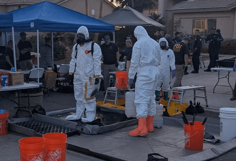 Desmantelan laboratorio biológico con muestras peligrosas en Las Vegas
