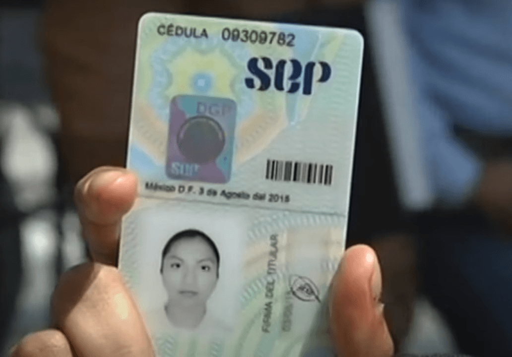 Anulan la Cédula Profesional como documento de identificación oficial