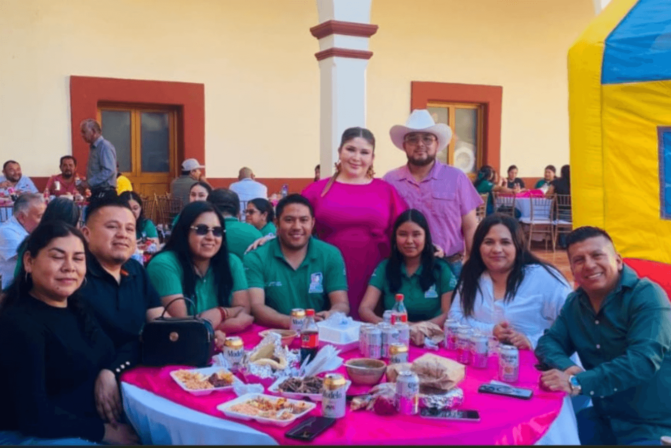 Alcaldesa de Ciudad del Maíz convierte Casa de la Cultura en salón de fiestas