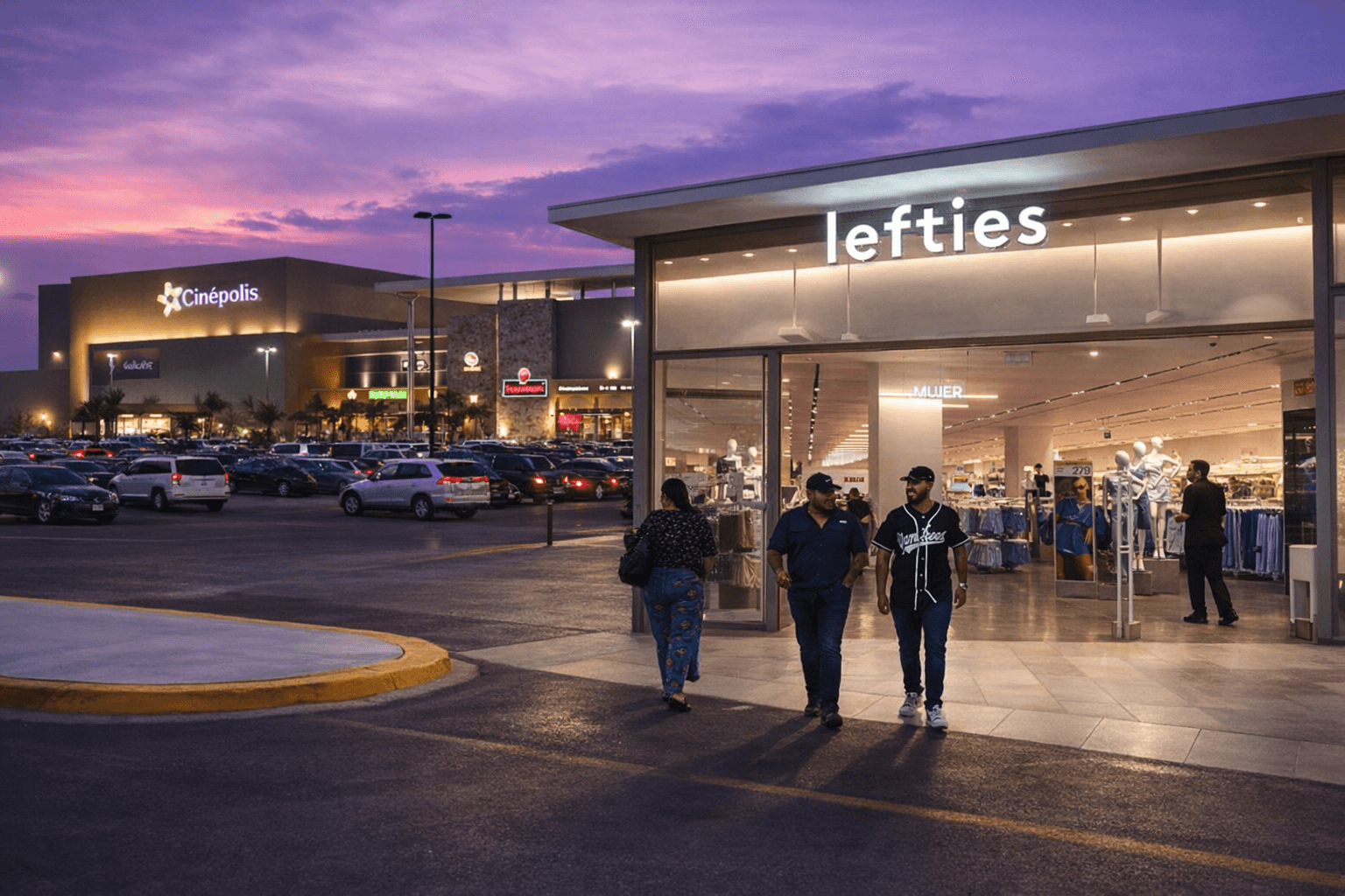 Lefties del grupo Inditex a Plaza San Luis