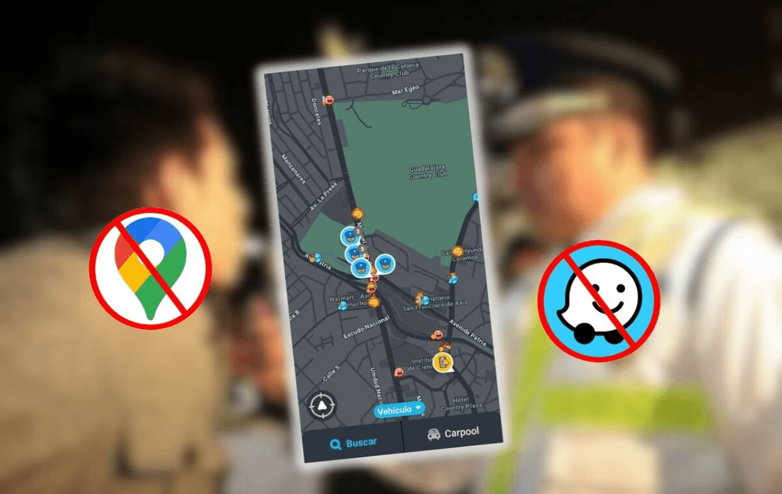 Propone Morena prohibir alertas de retenes en apps
