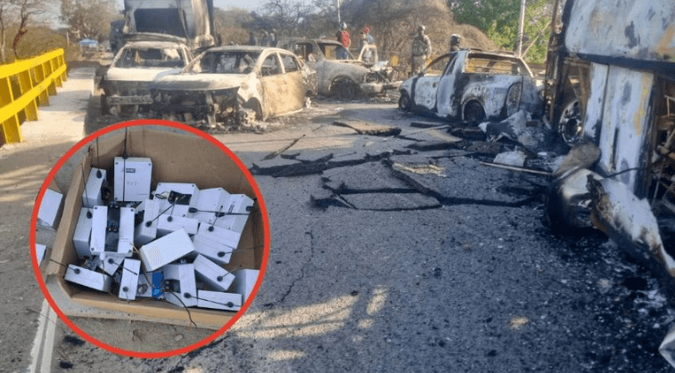 Hallan explosivos tras explosión en puente de Jalisco
