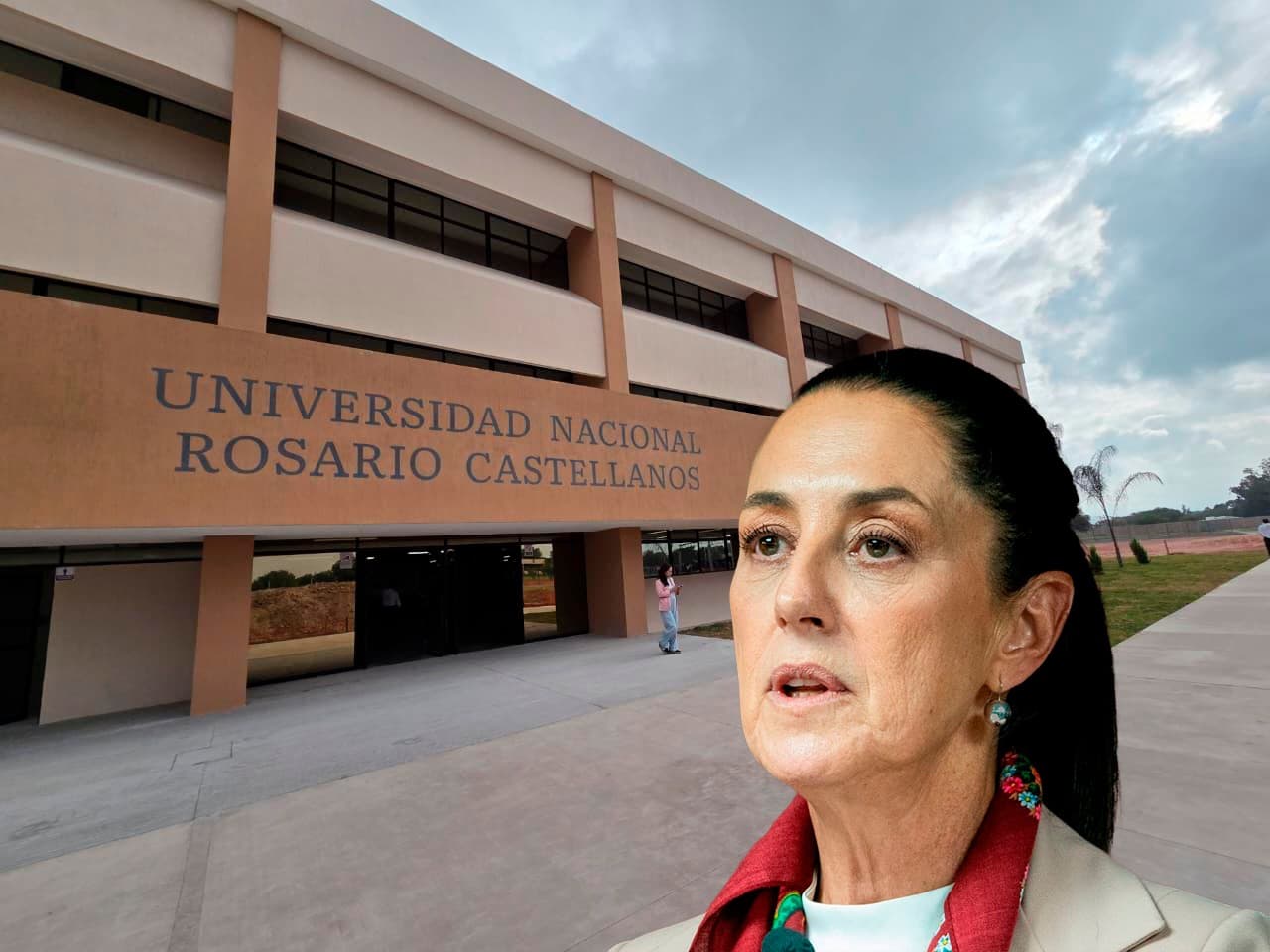 Vendrá Sheinbaum a SLP para inaugurar Universidad Rosario Castellano