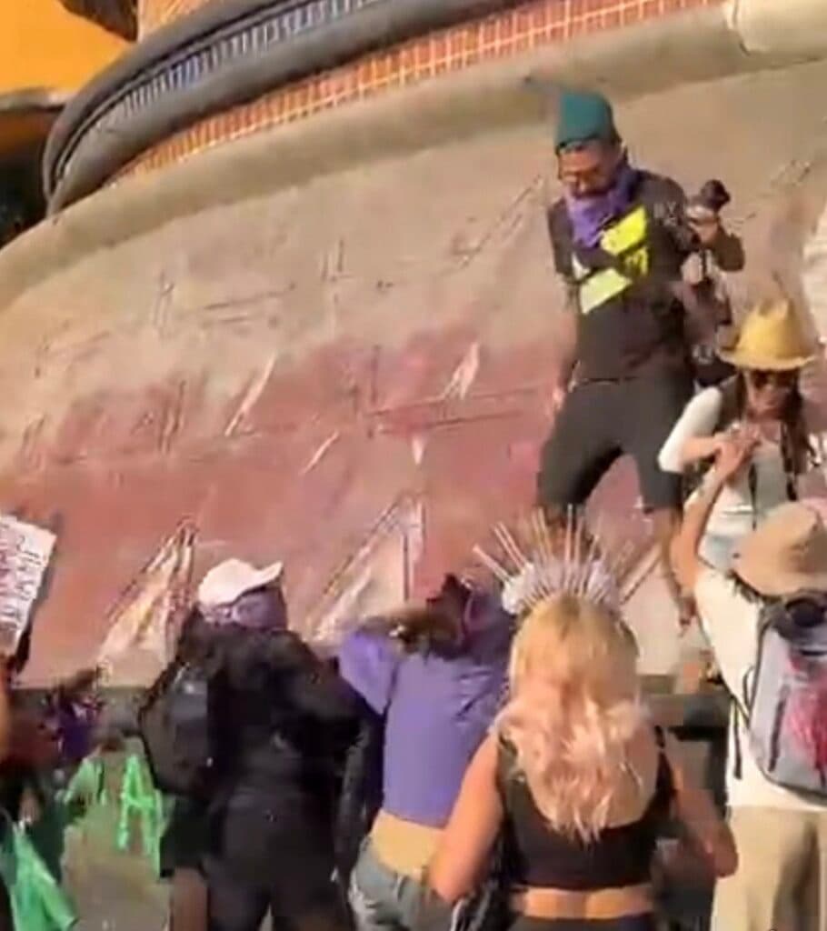 Incidentes marcan el 8M en Tlaxcala, Querétaro y Guanajuato