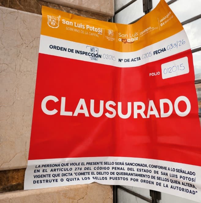Clausuran Soriana El Paseo, operaba sin licencia