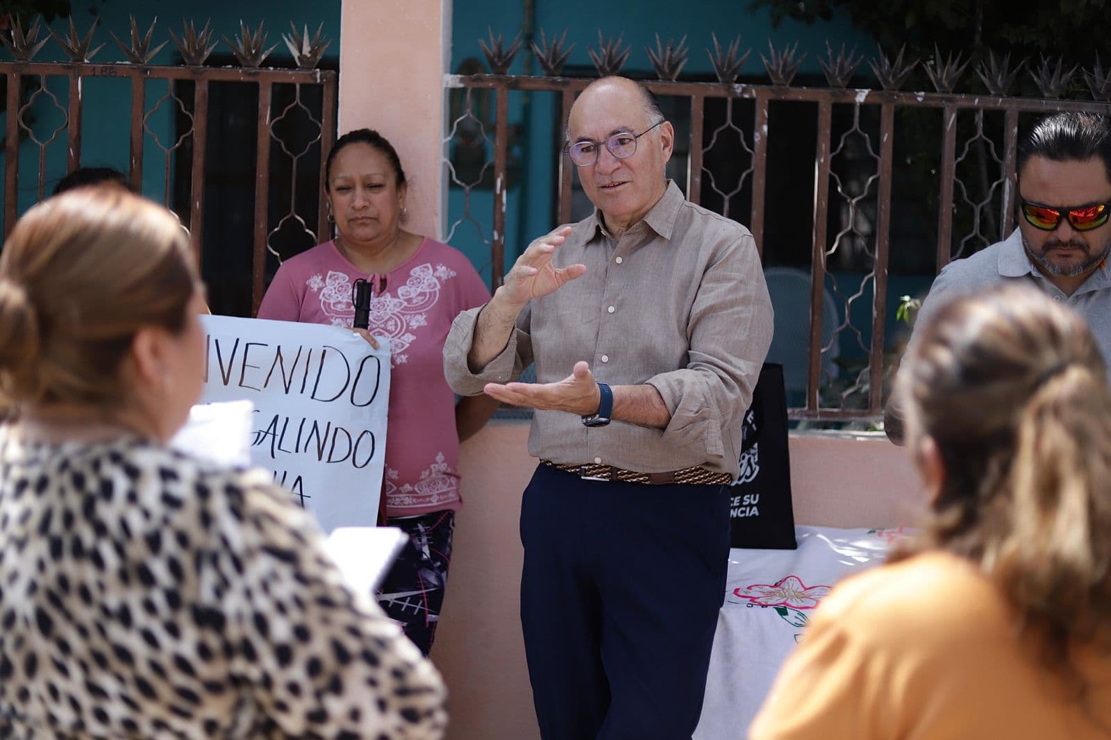 Mejoran suministro de agua en Las Flores