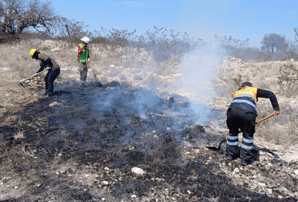 Repunte de incendios pone en alerta al Altiplano potosino