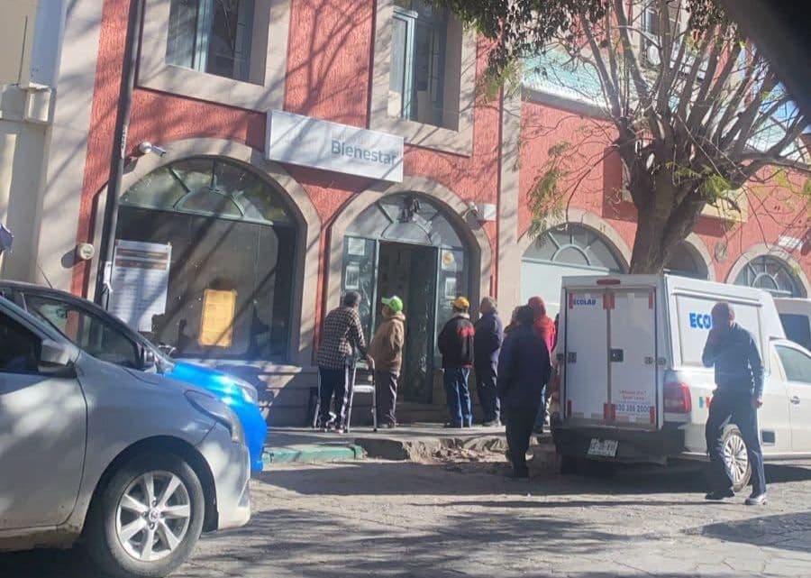 Reportan intento de robo en sucursal del Banco del Bienestar