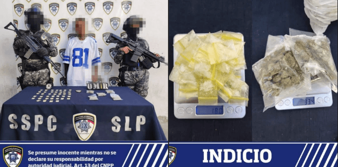 Sorprenden a dealer en Abastos