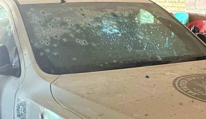 Ataque armado en Villa Juárez deja dos agentes estatales caídos