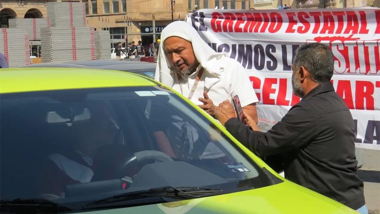 Fiscalía sin denuncias penales para taxistas agresores
