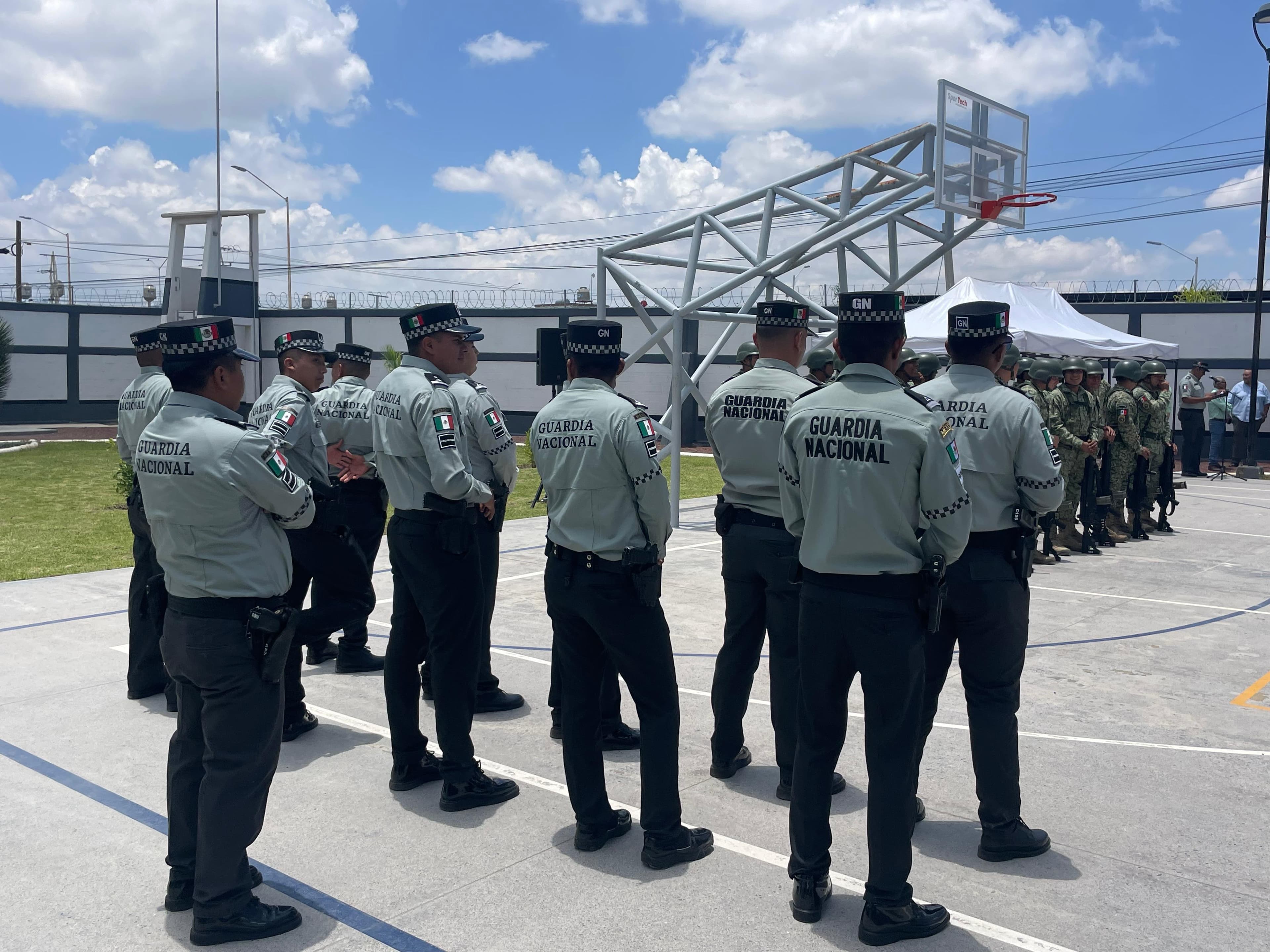 Llegan a la entidad 300 elementos de la Guardia Nacional