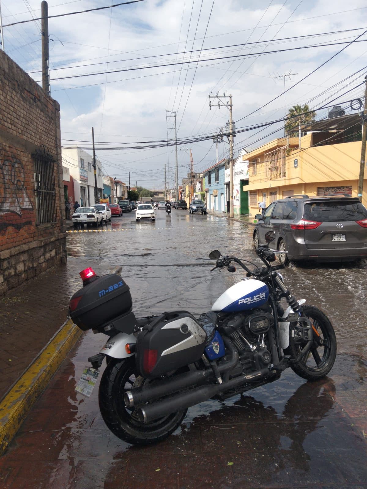Implementan dispositivo vial por lluvias