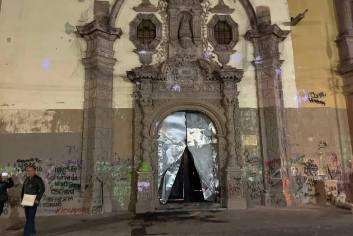 Condena Episcopado daños al Templo de la Compañía