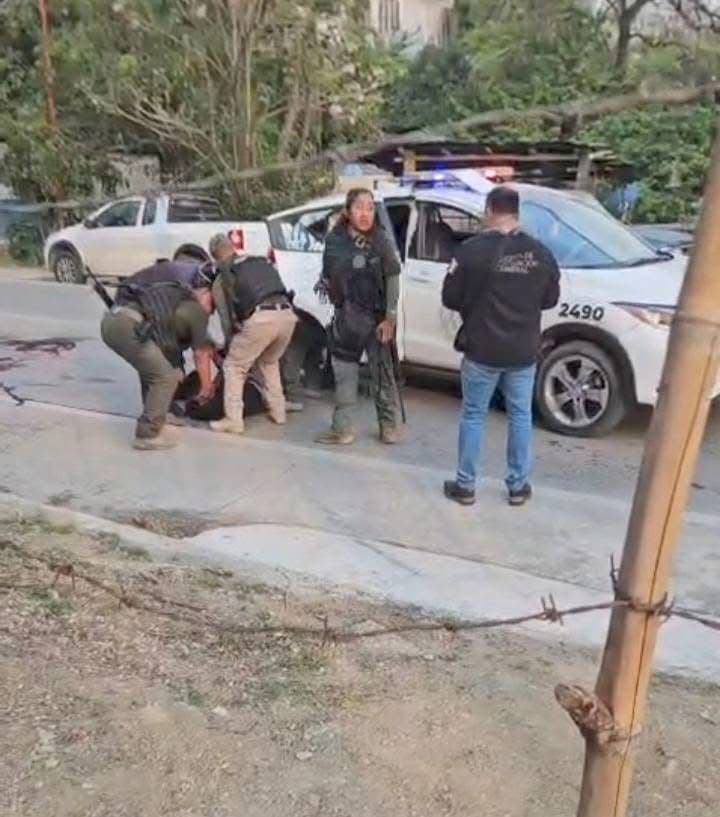 Ataque armado en Tamazunchale deja dos agentes heridos