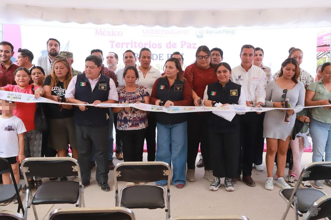 Llevan Feria de Paz a la zona norte de la capital potosina