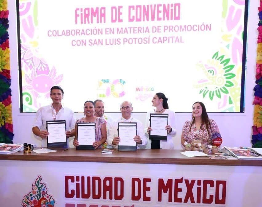 San Luis Capital y CDMX en alianza rumbo al Mundial 2026