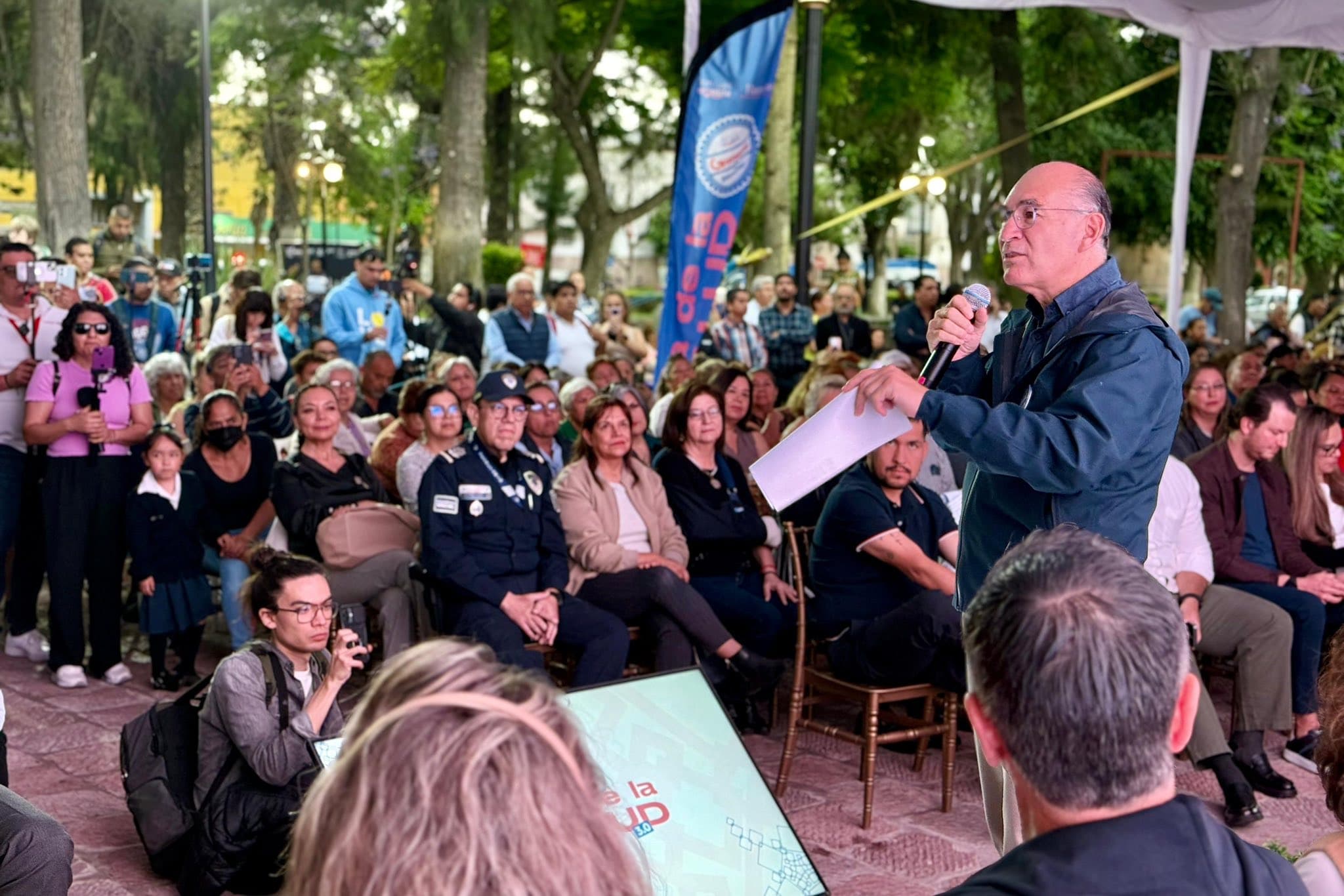 Mantiene Galindo firme el compromiso con la Capital