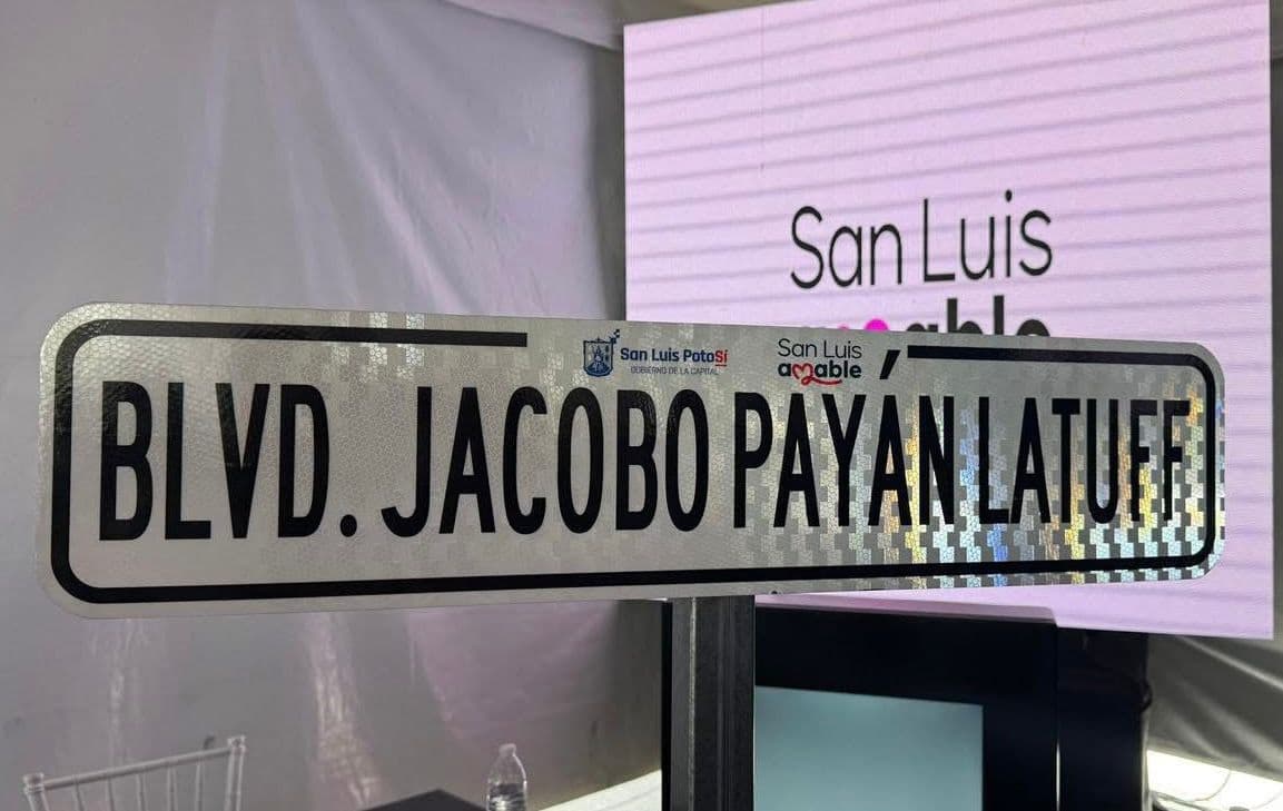 Formalizan el nombre del Boulevard Jacobo Payán Latuff