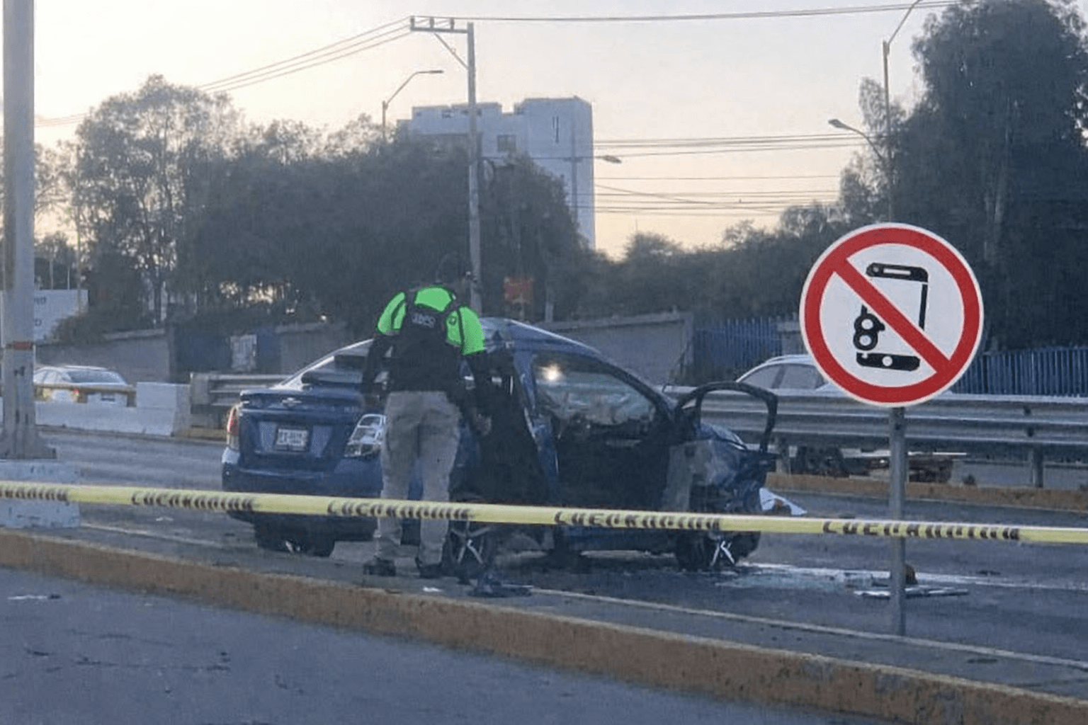 40% de accidentes viales, por uso de celular