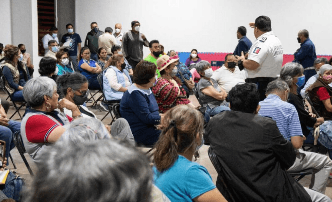 Refuerzan seguridad entre comités vecinales y Policía Capitalina