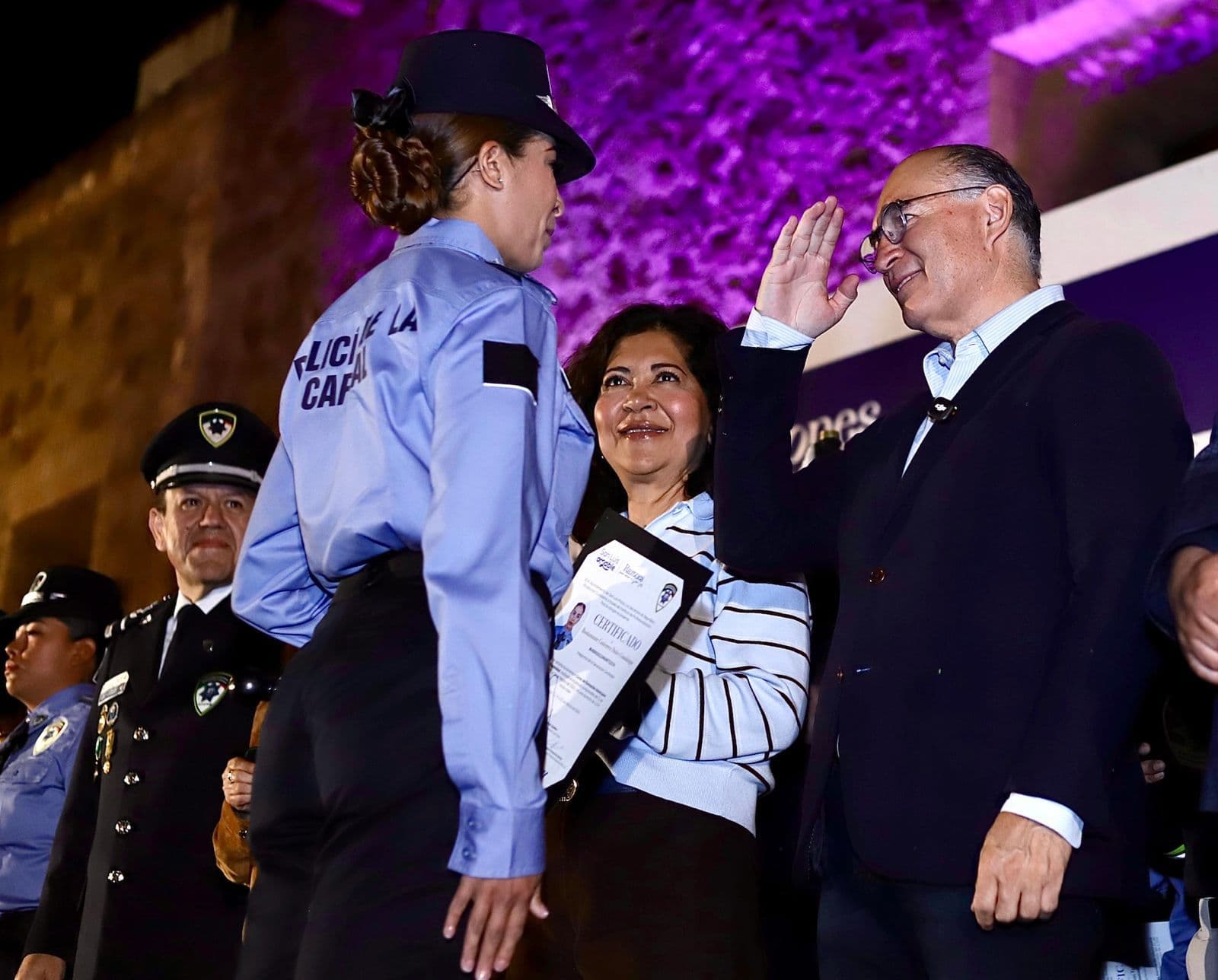 Impulsan crecimiento de la Policía Capitalina