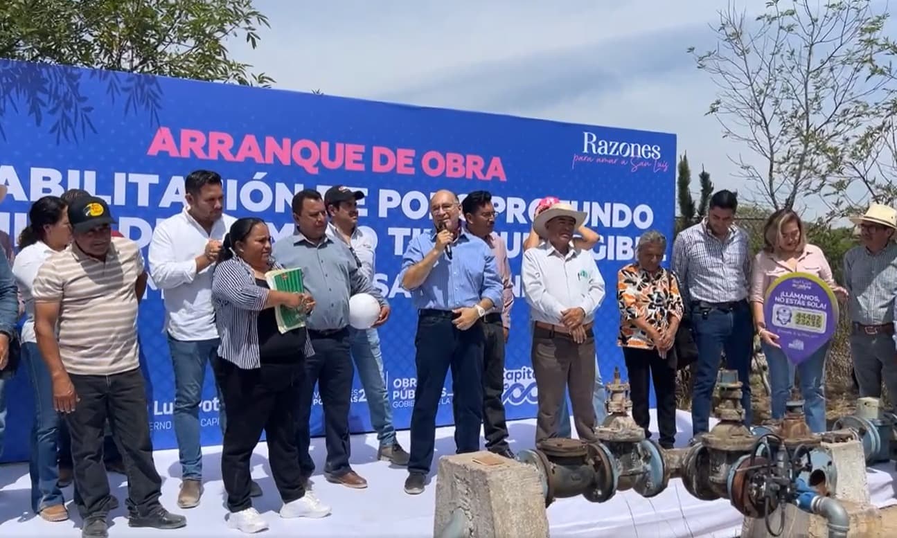 Inician obras hidráulicas en Escalerillas
