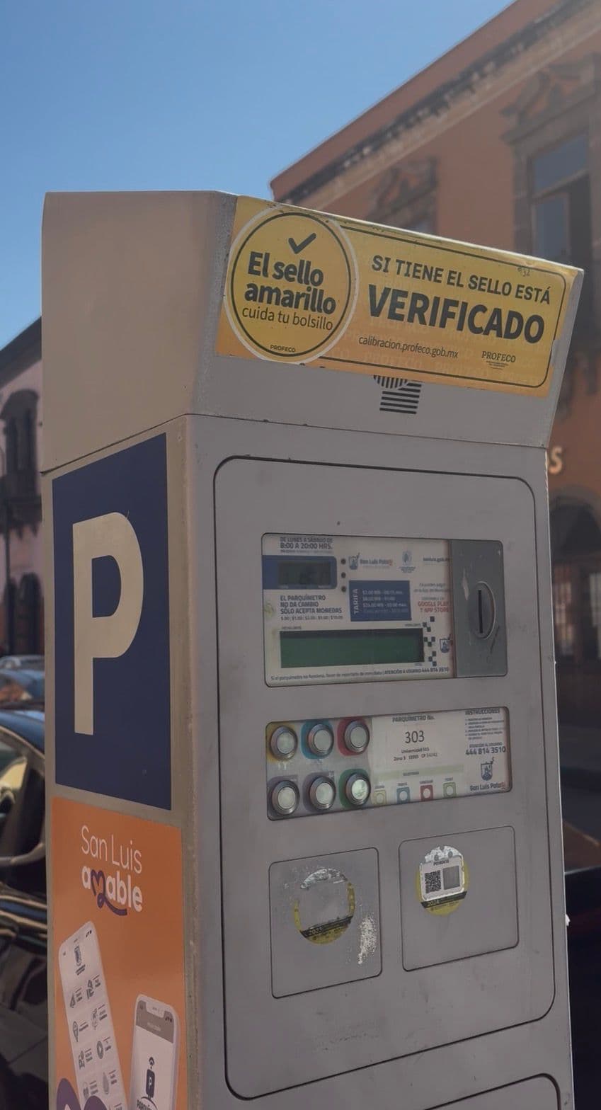 En análisis seguro de parquímetros