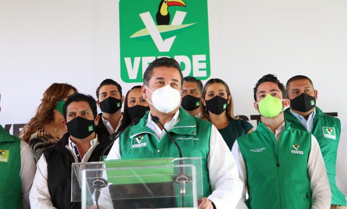 Líder de PVEM, con Covid 19; destapó a Magaña en un mitin en Morelia