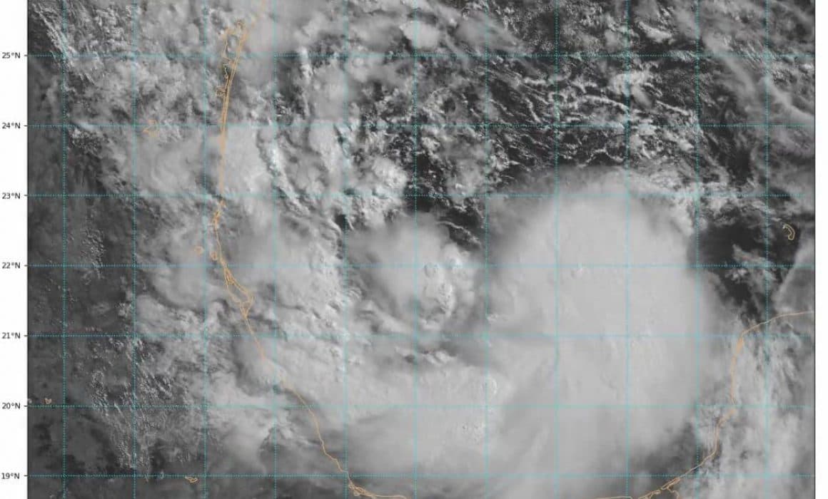 Se forma tormenta Alberto en Golfo Occidental de México; avanza a 14 km/h