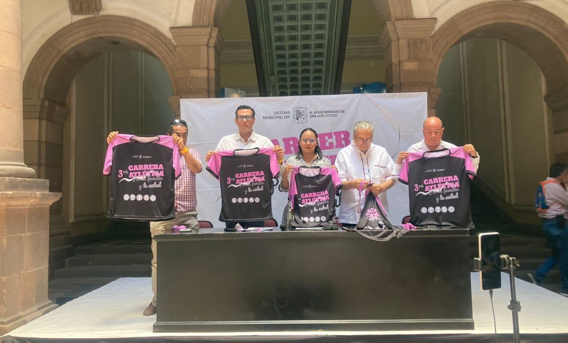 Invitan a la 3er Carrera por la Familia y la Salud en SLP