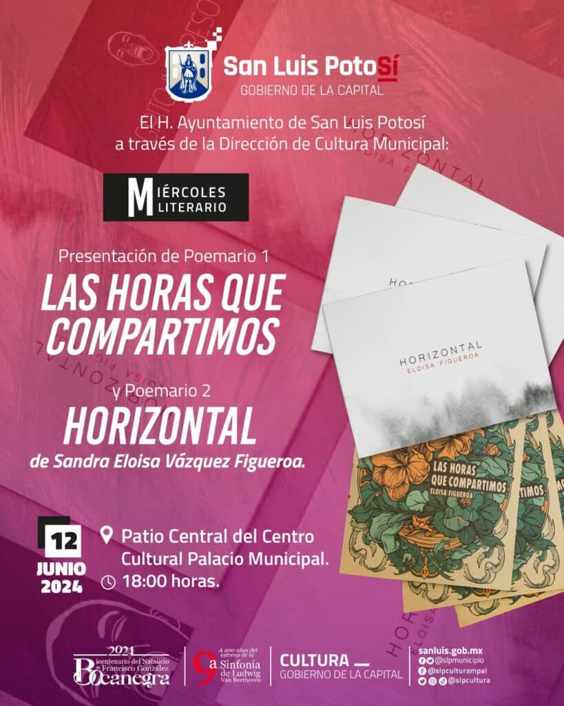 Presentarán poesía de Sandra Eloísa Vázquez en palacio municipal
