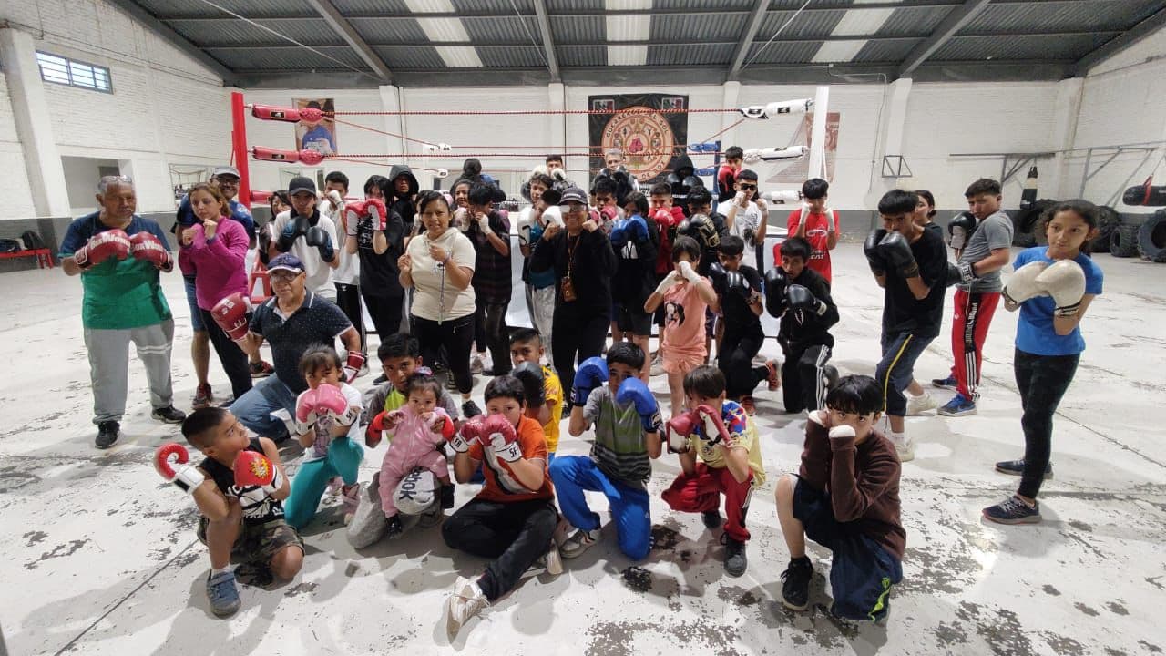 El Boxeo Inclusivo, una disciplina que imparte el Ayuntamiento de SLP en el Centro Deportivo Villas del Sol