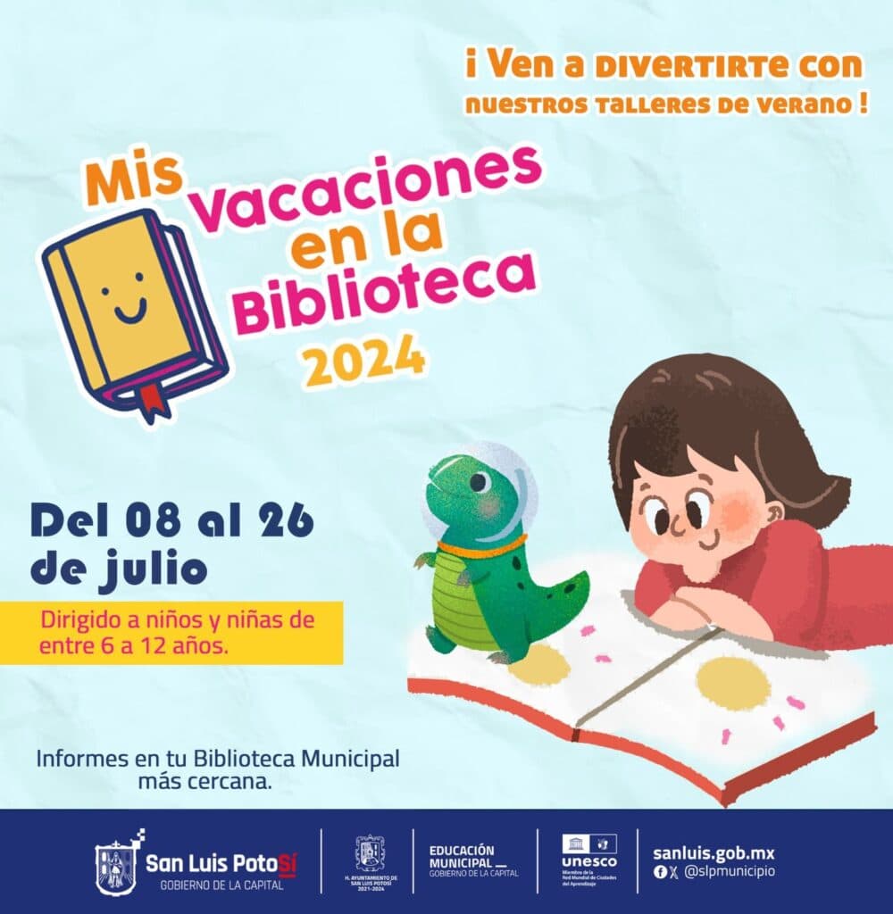 Realizará ayuntamiento talleres para niños en bibliotecas públicas