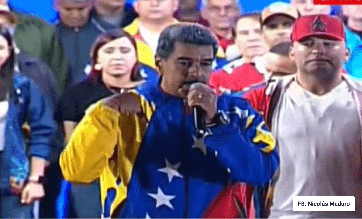 “¡Soy Nicolás Maduro, presidente reelecto de Venezuela!”